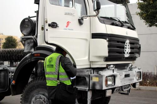 beiben 6*6 esportazione di camion in CONGO