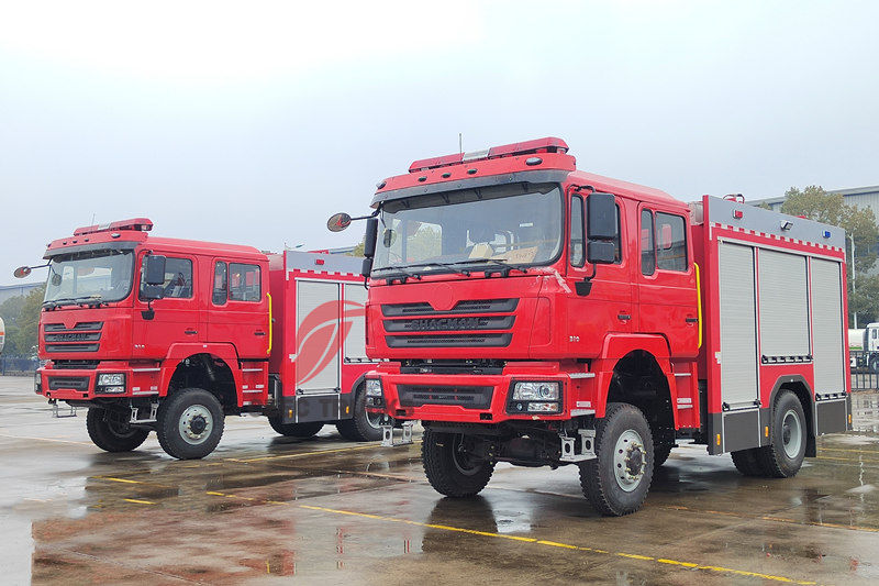 Autopompa antincendio fuoristrada SHACMAN F3000 4x4